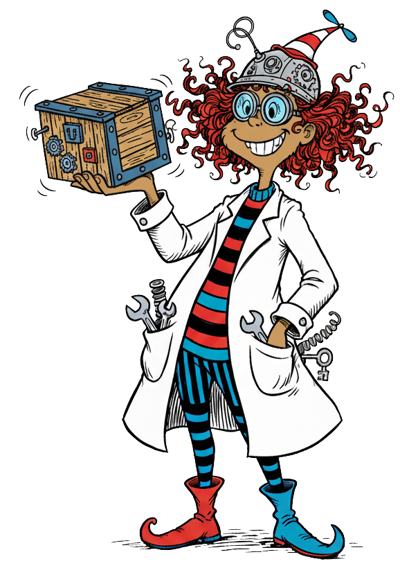 Dr Neena - Inventor of the Amazing Tree Machine - Think Outside the Box